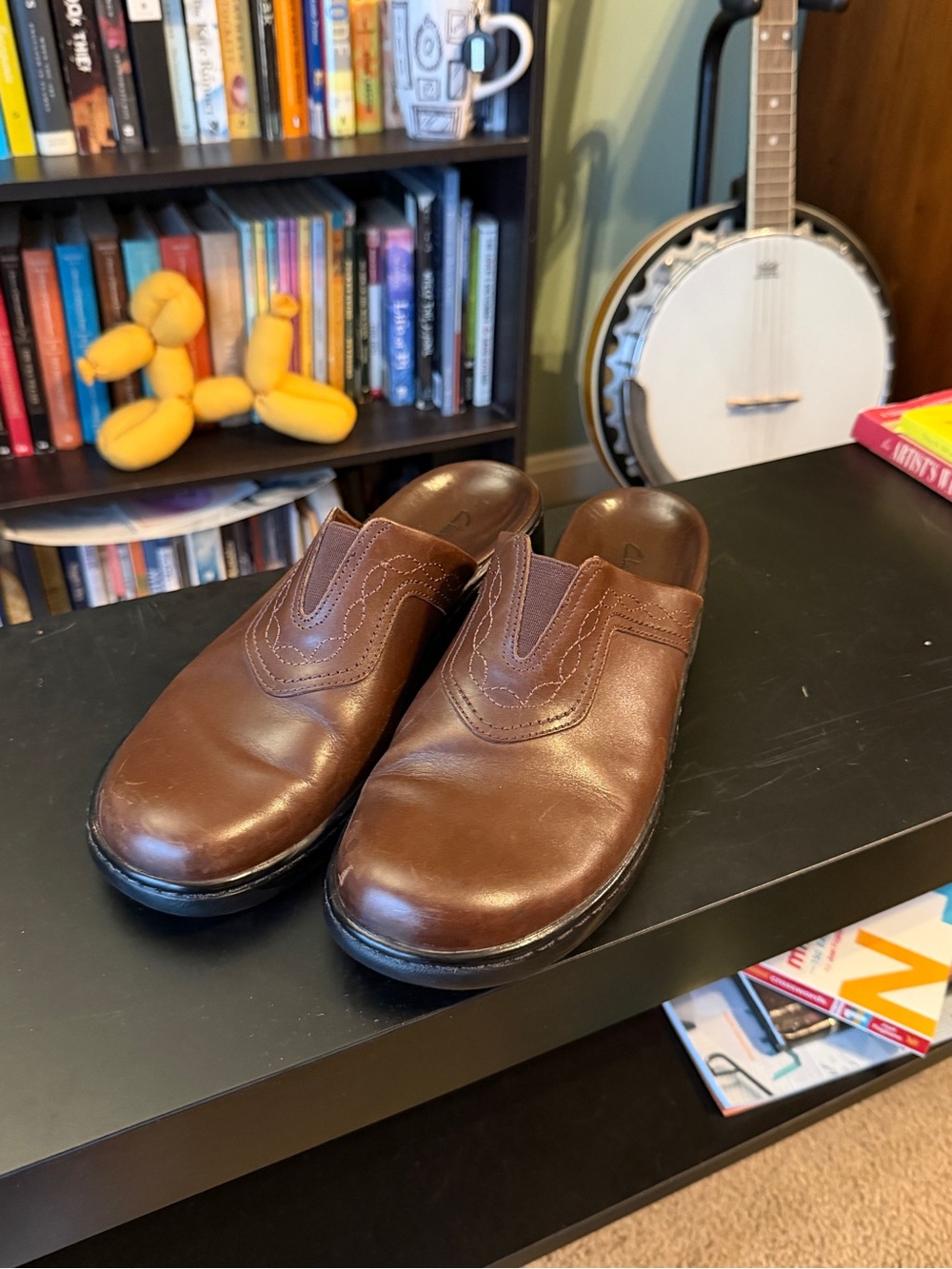 Brown Clogs